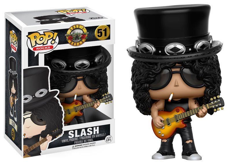 Guns N´ Roses Slash POP! Rocks Vinyl Figur FUNKO