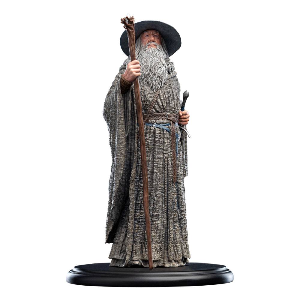 Gandalf Mini Statue aus Resin von Weta Workshop mit Stab und Schwert