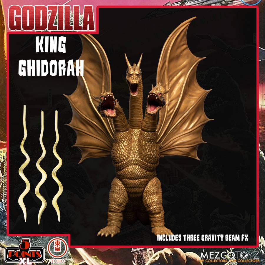 Godzilla Destroy All Monsters 1968 5 Points XL Box Set Round 2 Actionfigur