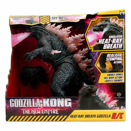 Godzilla x Kong The New Empire 63 cm RC 1/12 Heat-Ray Breath Godzilla von JADA 12