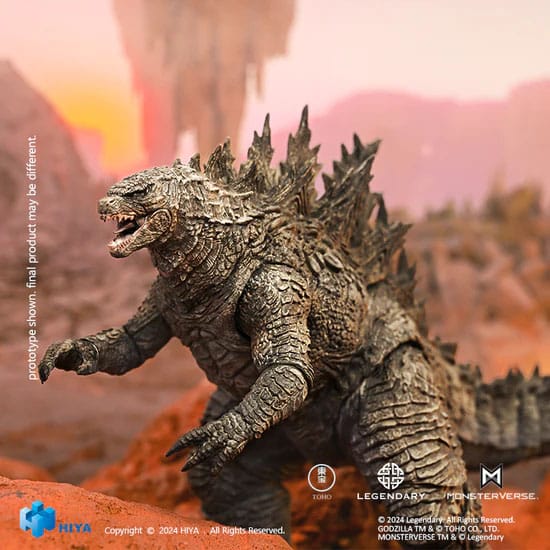 Godzilla x Kong The New Empire Exquisite Basic Godzilla Rre-evolved Ver. Actionfigur