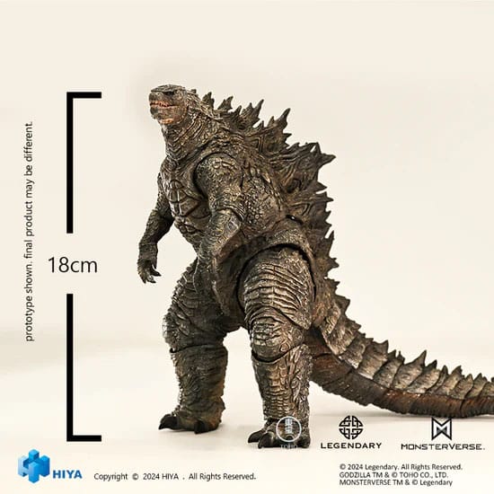 Godzilla x Kong The New Empire Exquisite Basic Godzilla Rre-evolved Ver. Actionfigur