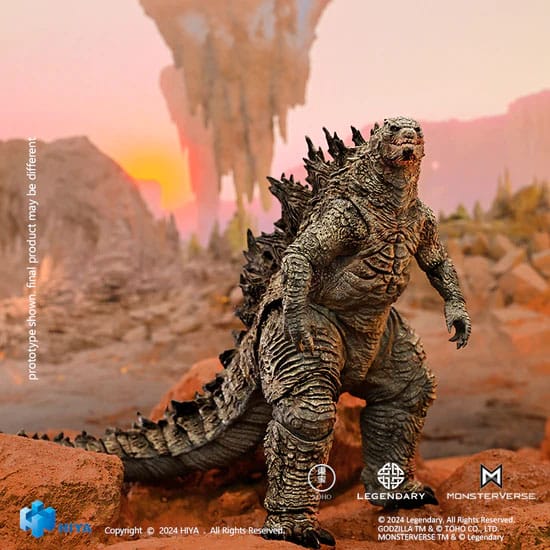 Godzilla x Kong The New Empire Exquisite Basic Godzilla Rre-evolved Ver. Actionfigur