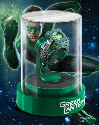 Green Lantern Hal Jordan´s 1/1 Movie Replik Ring von The Noble Collection