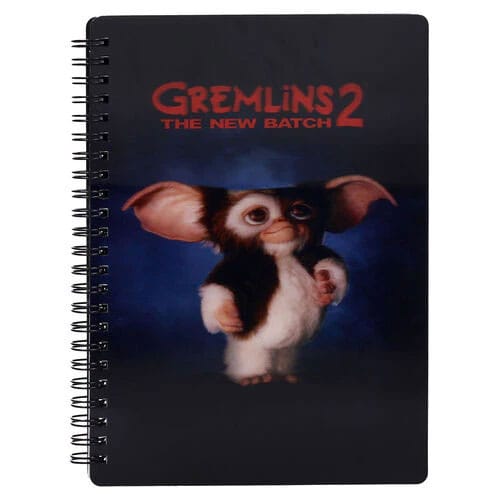 Gremlins - Notizbuch (schwarz) mit 3D-Effekt von SD Toys