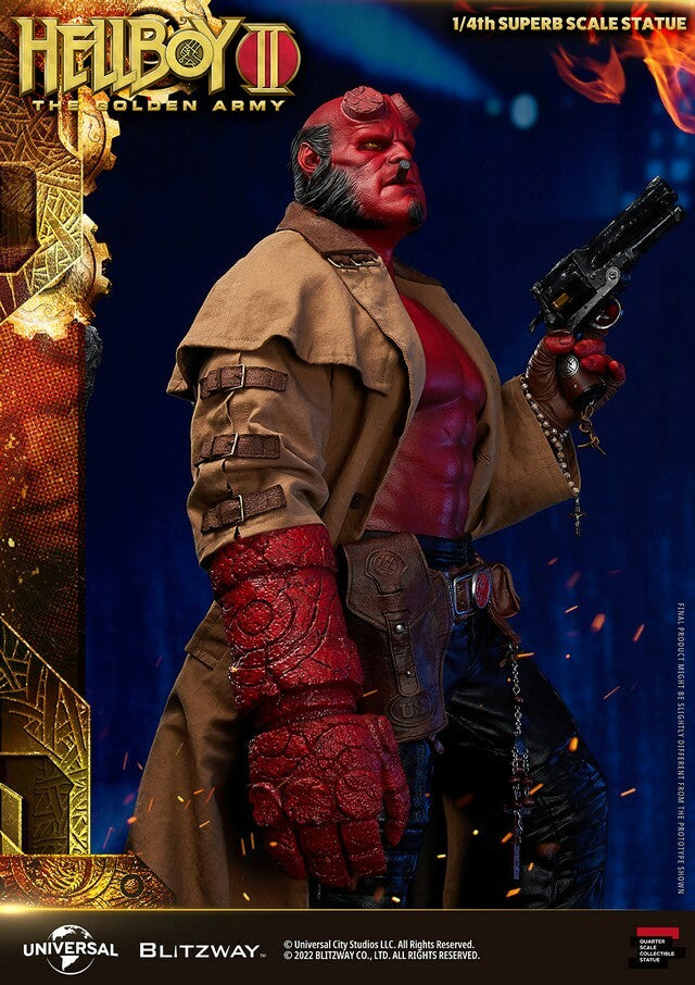 Hellboy 2 The Golden Army Hellboy 1:4 Scale Statue