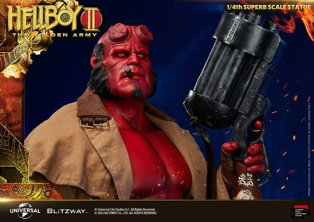 Hellboy 2 The Golden Army Hellboy 1:4 Scale Statue