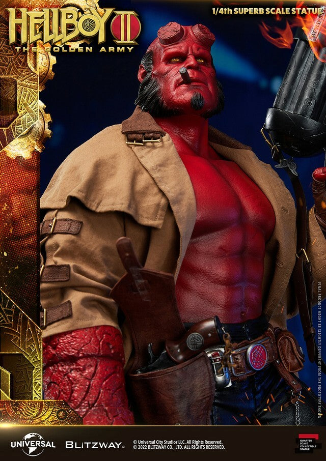 Hellboy 2 The Golden Army Hellboy 1:4 Scale Statue