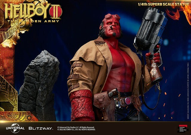 Hellboy 2 The Golden Army Hellboy 1:4 Scale Statue