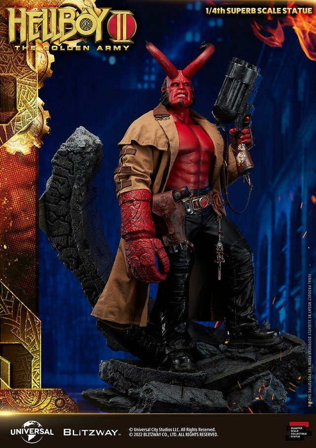 Hellboy 2 The Golden Army Hellboy 1:4 Scale Statue