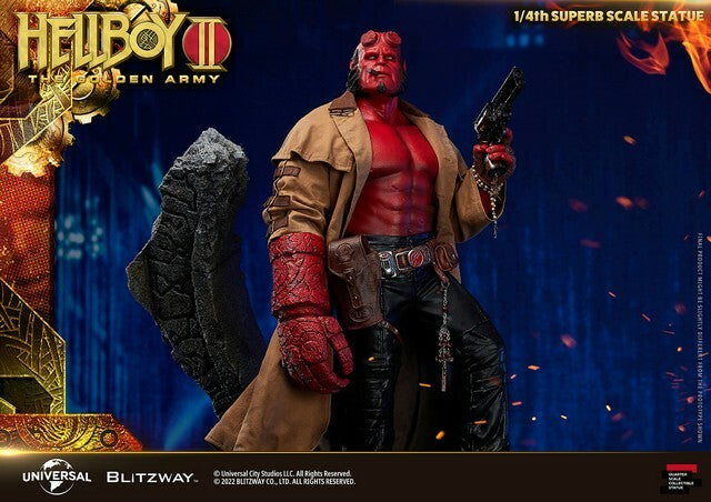 Hellboy 2 The Golden Army Hellboy 1:4 Scale Statue