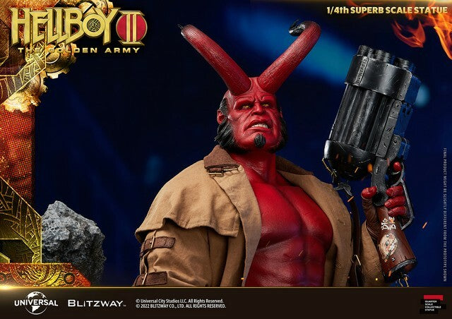 Hellboy 2 The Golden Army Hellboy 1:4 Scale Statue