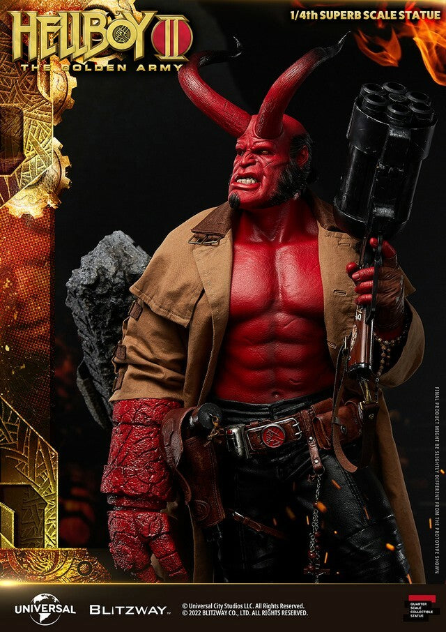 Hellboy 2 The Golden Army Hellboy 1:4 Scale Statue