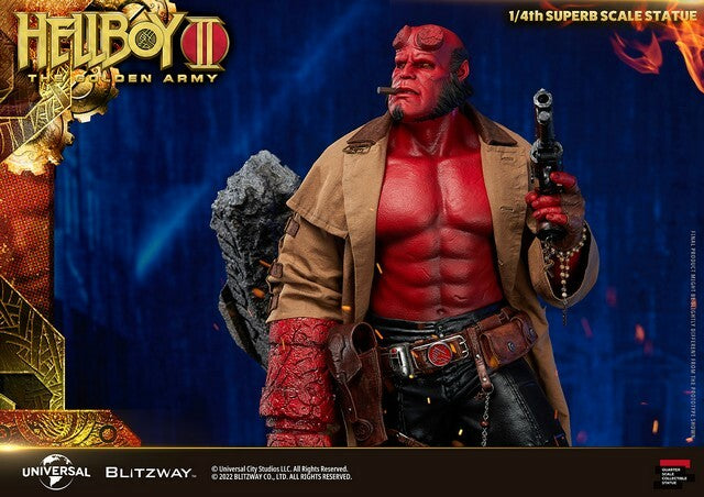 Hellboy 2 The Golden Army Hellboy 1:4 Scale Statue