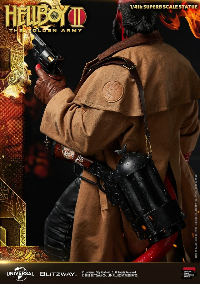 Hellboy 2 The Golden Army Hellboy 1:4 Scale Statue