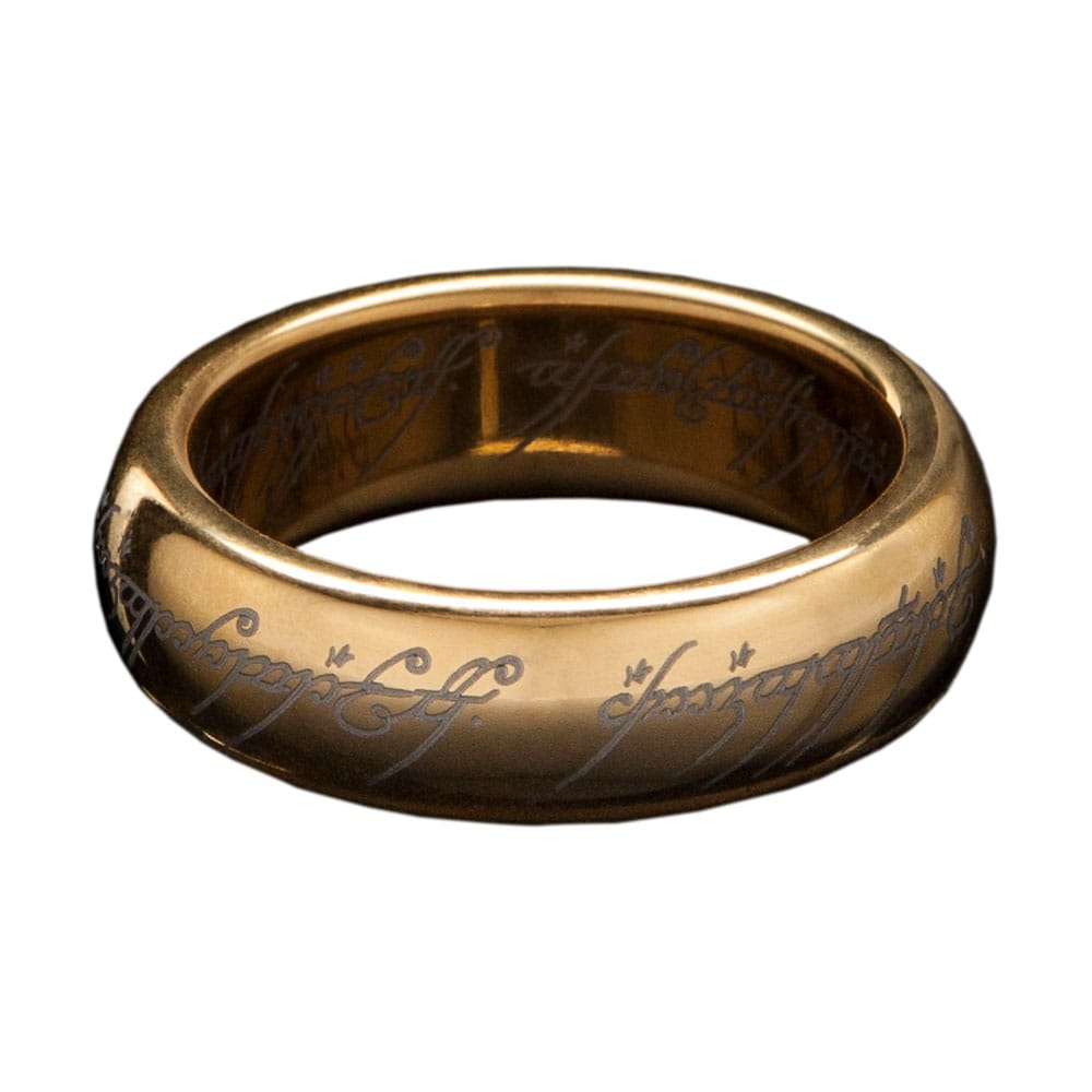 Herr der Ringe Der Eine Ring (vergoldet) Prop Replika