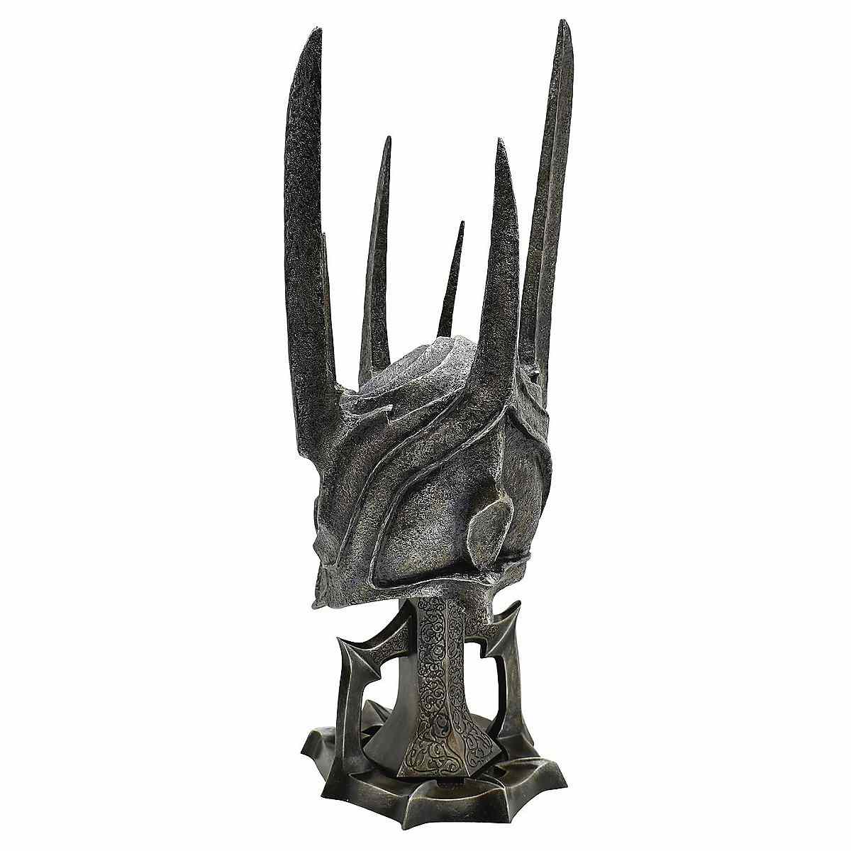 Herr der Ringe Die Gefährten 40 cm 1/2 Saurons Helm Replik von United Cutlery 4