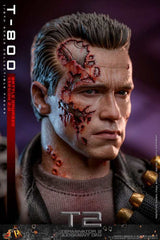 Hot Toys Terminator 2 T-800 Battle Damaged Version 2.0 1/6 Actionfigur 14