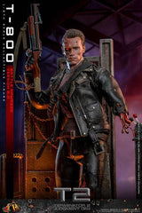 Hot Toys Terminator 2 T-800 Battle Damaged Version 2.0 1/6 Actionfigur 8