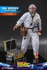 Zurück in die Zukunft Doc Brown (Deluxe Version) 1/6 4Actionfigur von Hot Toys 4