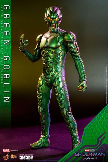 Spider-Man No Way Home Green Goblin 1/6 Actionfigur von Hot Toys stehend