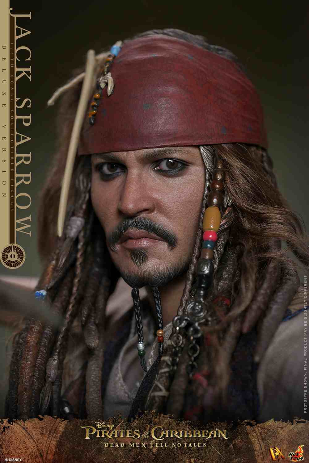 Pirates of the Caribbean Jack Sparrow Deluxe DX38 Dead Men Tell No Tales Actionfigur 17