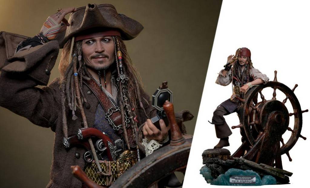 Pirates of the Caribbean Jack Sparrow Deluxe DX38 Dead Men Tell No Tales Actionfigur 23