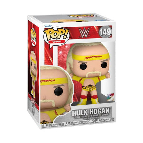 hulkmania hulk hogan vinyl figur funko POP in verpackung