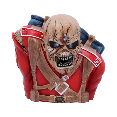 iron maiden büste the trooper aus resin von nemesis now