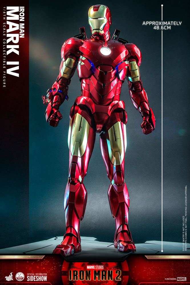 Iron Man 2 Mark IV 49 cm 1/4 Actionfigur 4