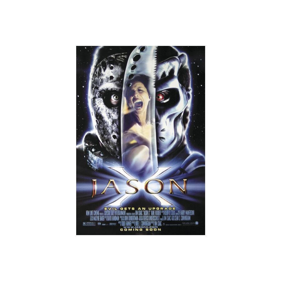 Freitag der 13. Jason X Evil Gets An Upgrade Poster