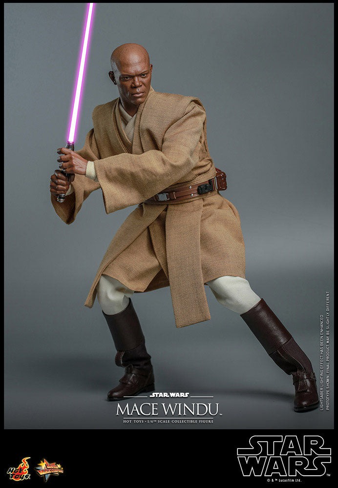 Star Wars Mace Windu MMS681 Episode II Actionfigur 9