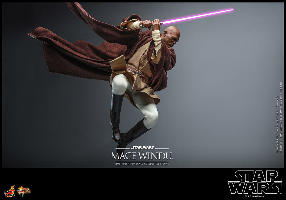 Star Wars Mace Windu MMS681 Episode II Actionfigur 16