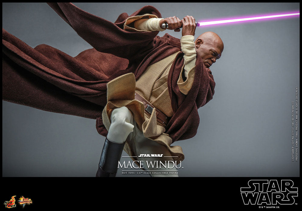 Star Wars Mace Windu MMS681 Episode II Actionfigur 17