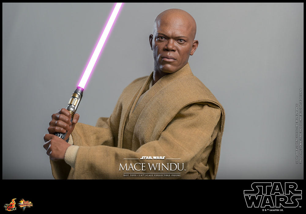 Star Wars Mace Windu MMS681 Episode II Actionfigur 19