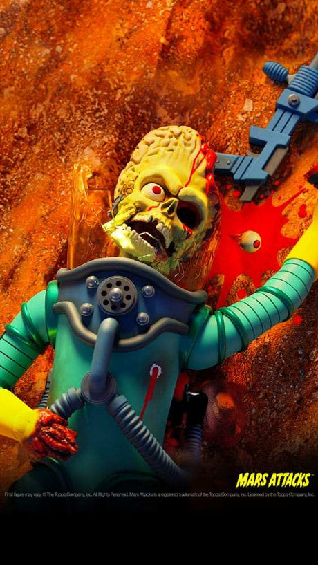 Mars Attacks Ultimates Martian Wave 1 (Smashing the Enemy) Actionfigur von Super 7 4