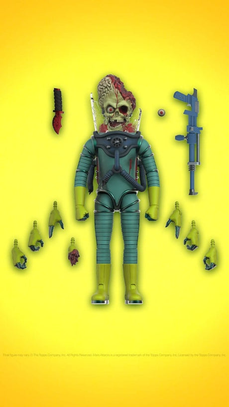 Mars Attacks Ultimates Martian Wave 1 (Smashing the Enemy) Actionfigur von Super 7 5