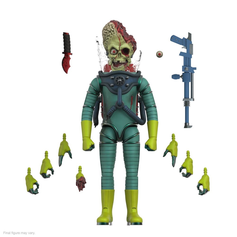 Mars Attacks Ultimates Martian Wave 1 (Smashing the Enemy) Actionfigur von Super 7 6