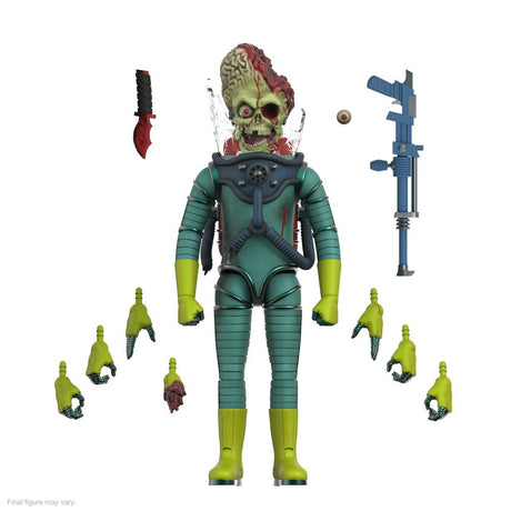 Mars Attacks Ultimates Martian Wave 1 (Smashing the Enemy) Actionfigur von Super 7 6