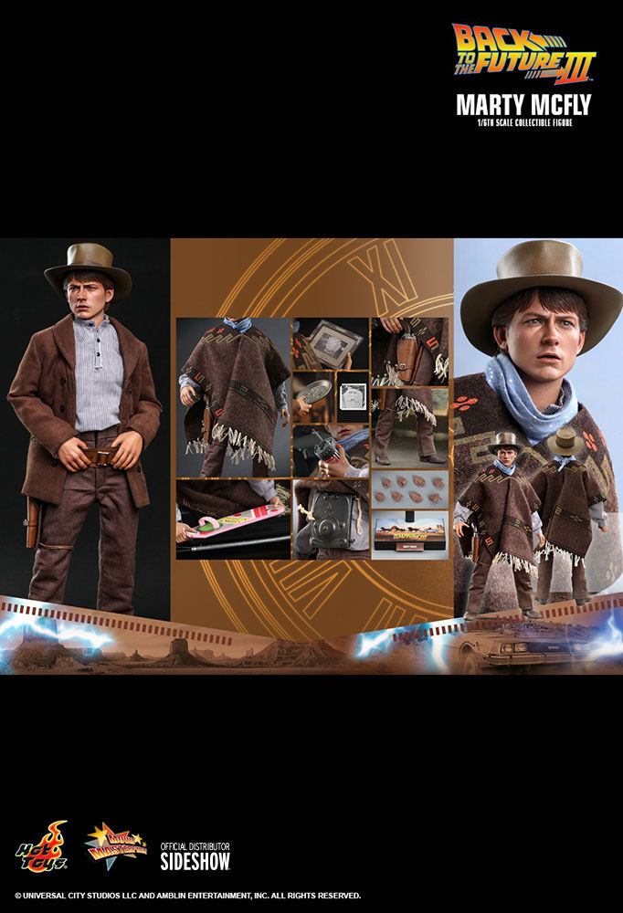 Zurück in die Zukunft III Marty McFly Movie Masterpiece 1/6 Actionfigur von Hot Toys 13