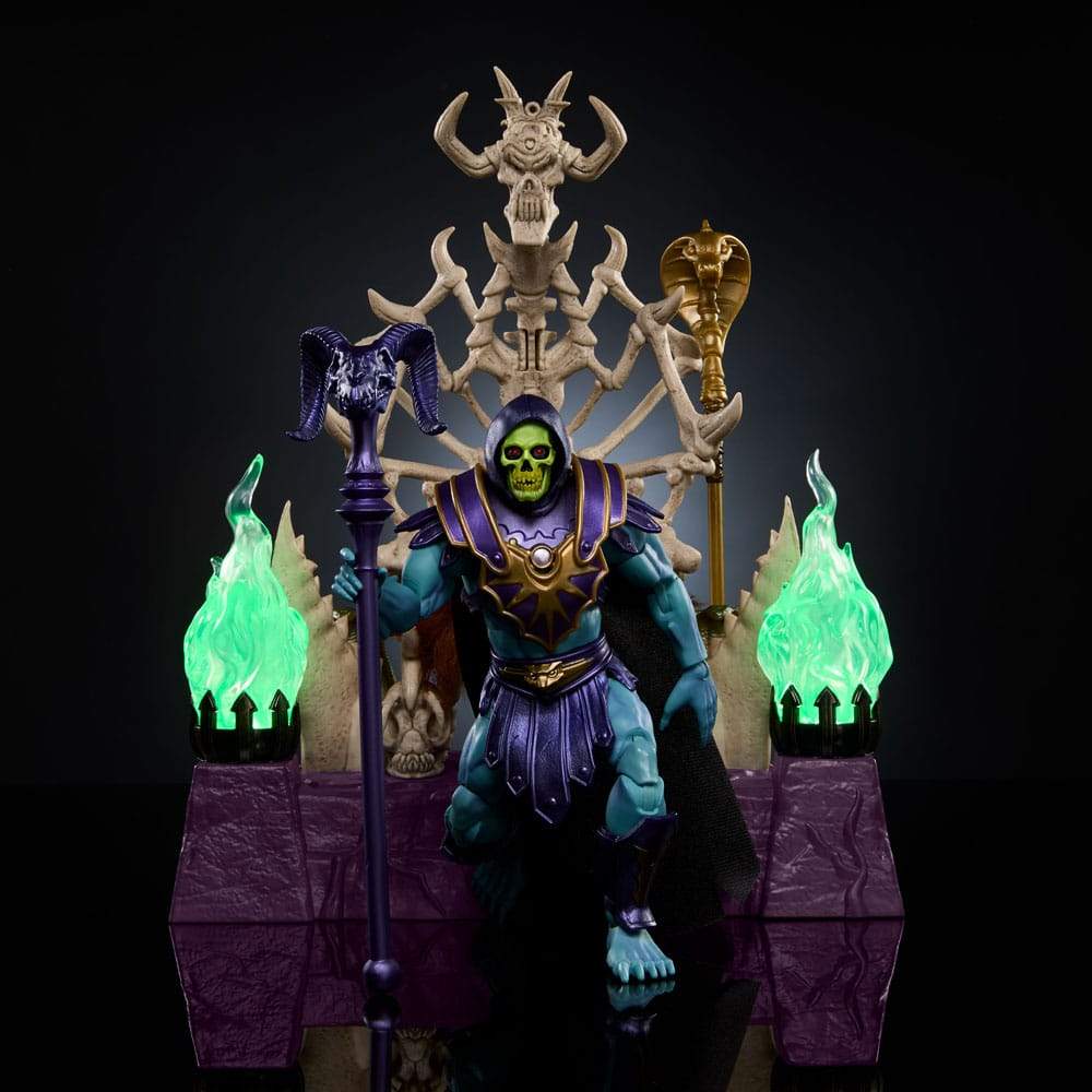 Masters of the Universe Skeletor Throne New Eternia Masterverse Actionfigur von Mattel 5