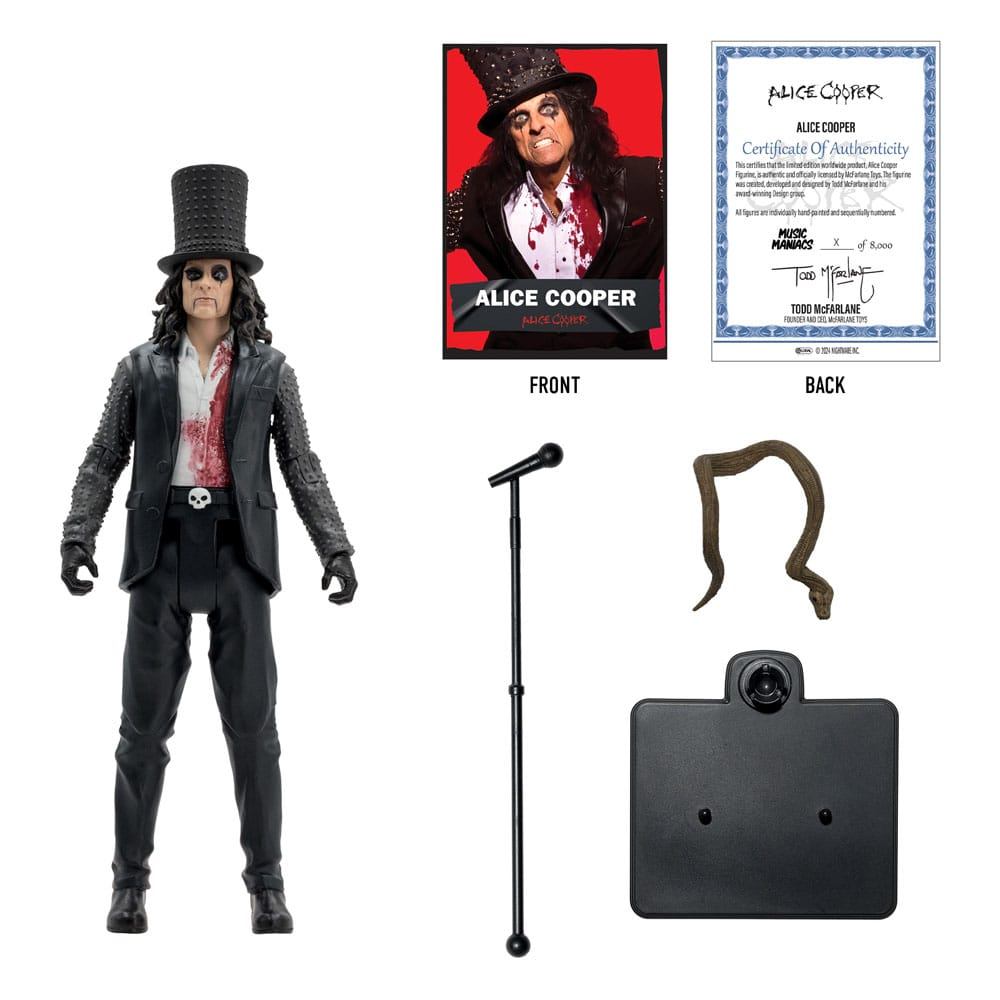 Alice Cooper Metal Music Maniacs Actionfigur von McFarlane Toys 2