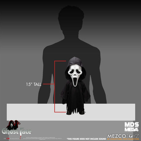 Ghost Face MDS Mega Scale 38 cm Puppe von MEZCO TOYZ 15