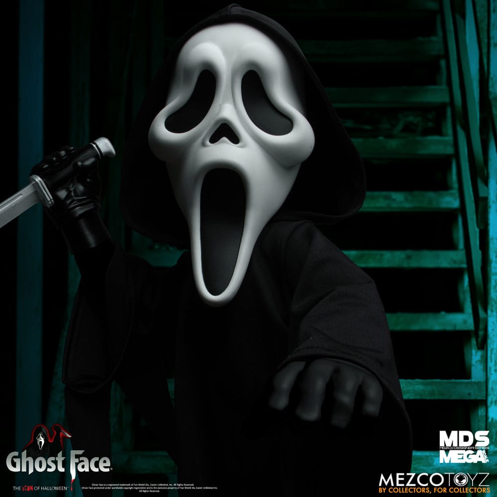 Ghost Face MDS Mega Scale 38 cm Puppe von MEZCO TOYZ 4