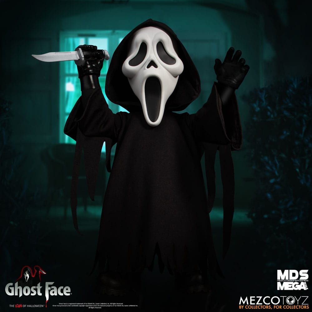 Ghost Face MDS Mega Scale 38 cm Puppe von MEZCO TOYZ 5