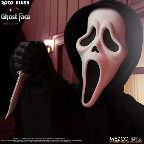 Mezco Scream Ghost Face MDS Roto Plusch Puppe für Sammler 5