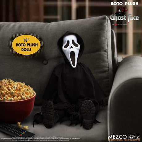 Mezco Scream Ghost Face MDS Roto Plusch Puppe für Sammler 6