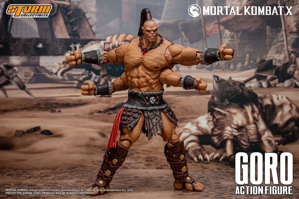 Mortal Kombat Goro 1/12 Actionfigur