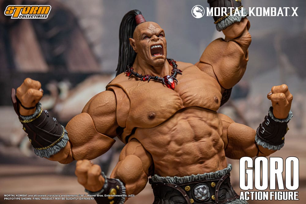 Mortal Kombat Goro 1/12 Actionfigur