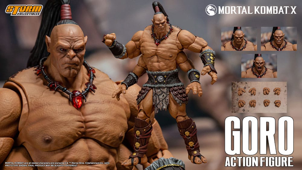 Mortal Kombat Goro 1/12 Actionfigur